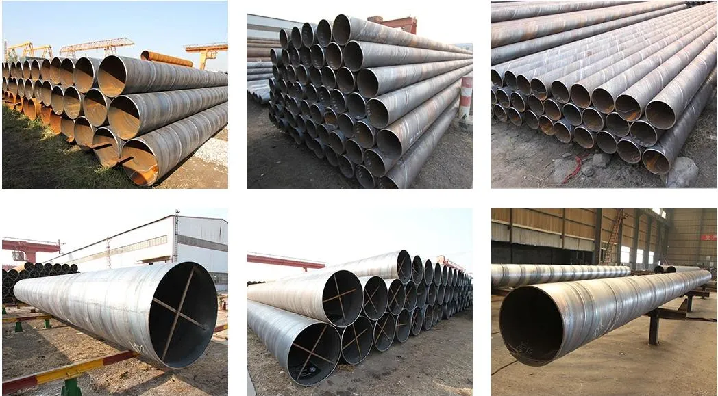 ASTM A36 1000mm LSAW SSAW Steel Pipe Large Diameter API5l 5CT Oil and Gas for Sch 40 Carbon Steel Spiral Welded Tube Pipe