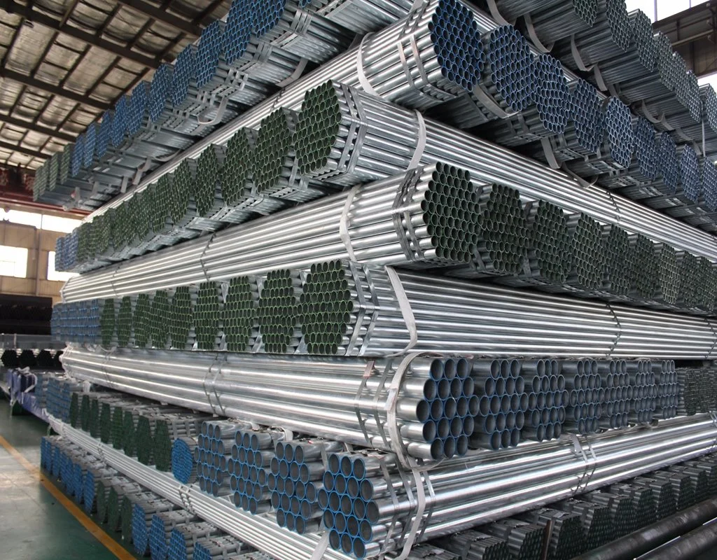 ASTM A795 A53 Grade B Sch10 Sch40 Grooved Ends Carbon Steel ERW Welded Galvanized Iron Pipe