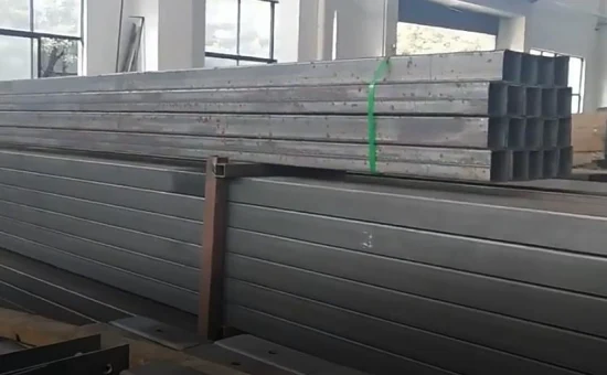 Alta calidad ASTM A500 Shs Rhs ASTM A500 Acero 100X100 Ms Tubo cuadrado galvanizado Sección hueca Tubo rectangular Lista de precios Prod Cuadrado galvanizado de alta calidad