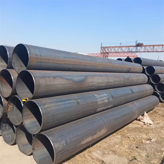 Tubos de acero al carbono ASTM A53 ERW para protección contra incendios ERW de pared gruesa laminada en caliente Q235 Tubo sin soldadura de acero al carbono Q235B Tubo sin costura de acero al carbono de gran diámetro
